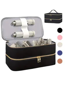 Travel Hair Storage Bag for Shark Flex Style Dyson Airwrap, Dual-Layer Organizer Box, Essential Cosmetic Bag, Travel Cosmetic Bags, (bag Only)