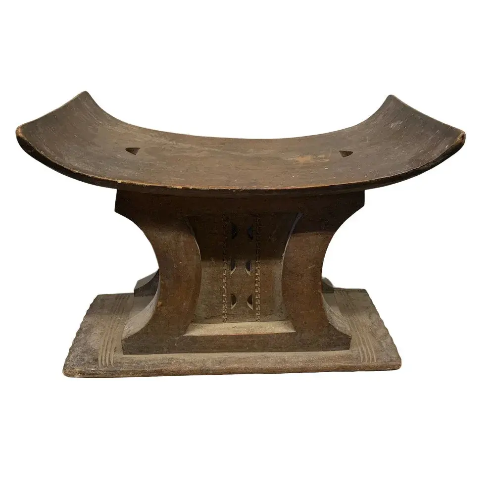 Vintage Wooden Ashanti Stool