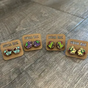 Jolly Dinosaur Earrings