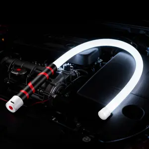 Flexible LED Flashlight Stick, 27" Bendable Mechanic Light,Work Light with High-Lumen LED,3 Brightness Modes, Rechargeable Flexible Light for Mechanics,Car Repairs, Inspections & Tight Spaces