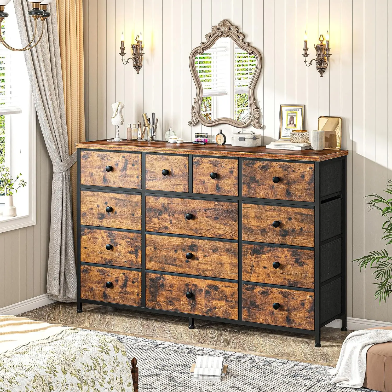 13 Drawer-Brown