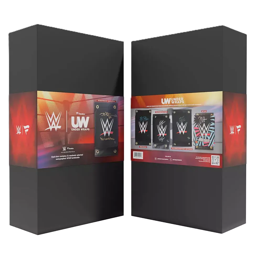 2026 Fanatics Under Wraps WWE Turnbuckle Pads (Single Mystery Box)