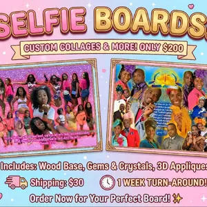 Selfie Board Decor Decoration Art Gifts Custom Hanging Presents Gift Idea