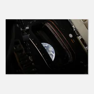 [Sale off up to 65%][Free Ship][No Frame] Artemis II Poster – Earth View from Space, NASA Moon Mission Wall Art (Print)