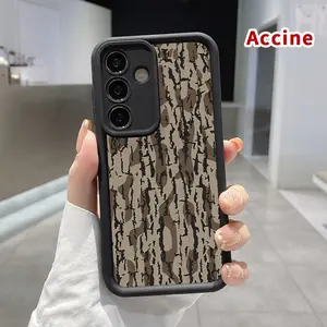 Case Compatible with Samsung Galaxy S23 Ultra S24 Plus S25 S22+ Bark - inspired Camouflage Drop Protection Shockproof Soft Silicone smartphone Cover