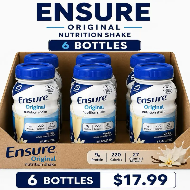 6- packs of Ensure