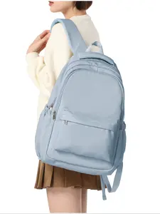 Women's Fashion Backpack, Casual School Bag for Students, Back-To-School Laptop Compartment, Multi-Layer Design, All-Season Use