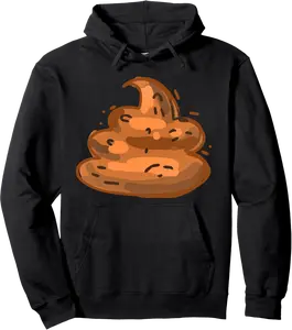 Funny Poop Costume Humorous Halloween Dress Up Cosplay Party Pullover Hoodie - Diegoort Shop 89B0FHT9CDQJ