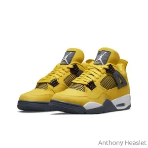 Retro Tour Edition Yellow Casual Sports Versatile Durable Comfortable Basketball Shoes
