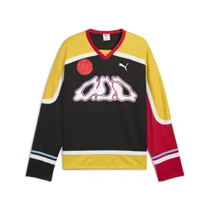 PUMA Mens Scoot Lab Hockey Jersey Casual - Black PUMA Mens Scoot Lab Hockey Jersey Casual - Black