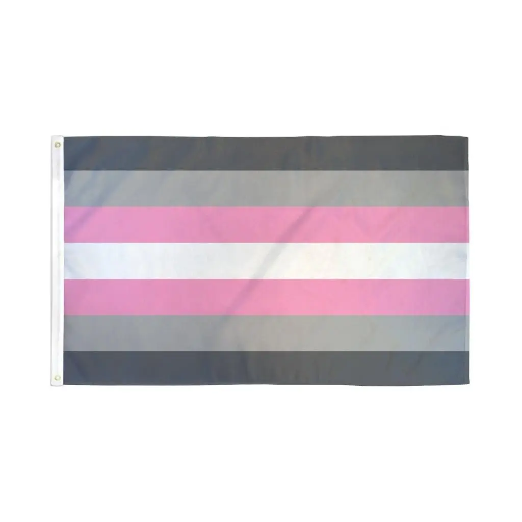 Demigirl Flag, 3x5ft Polyester Print Dye Sublimation Decorative Wall Decor Flag, Party Decorations Backdrop for Home & Festive Supplies, Wall Decor Flags
