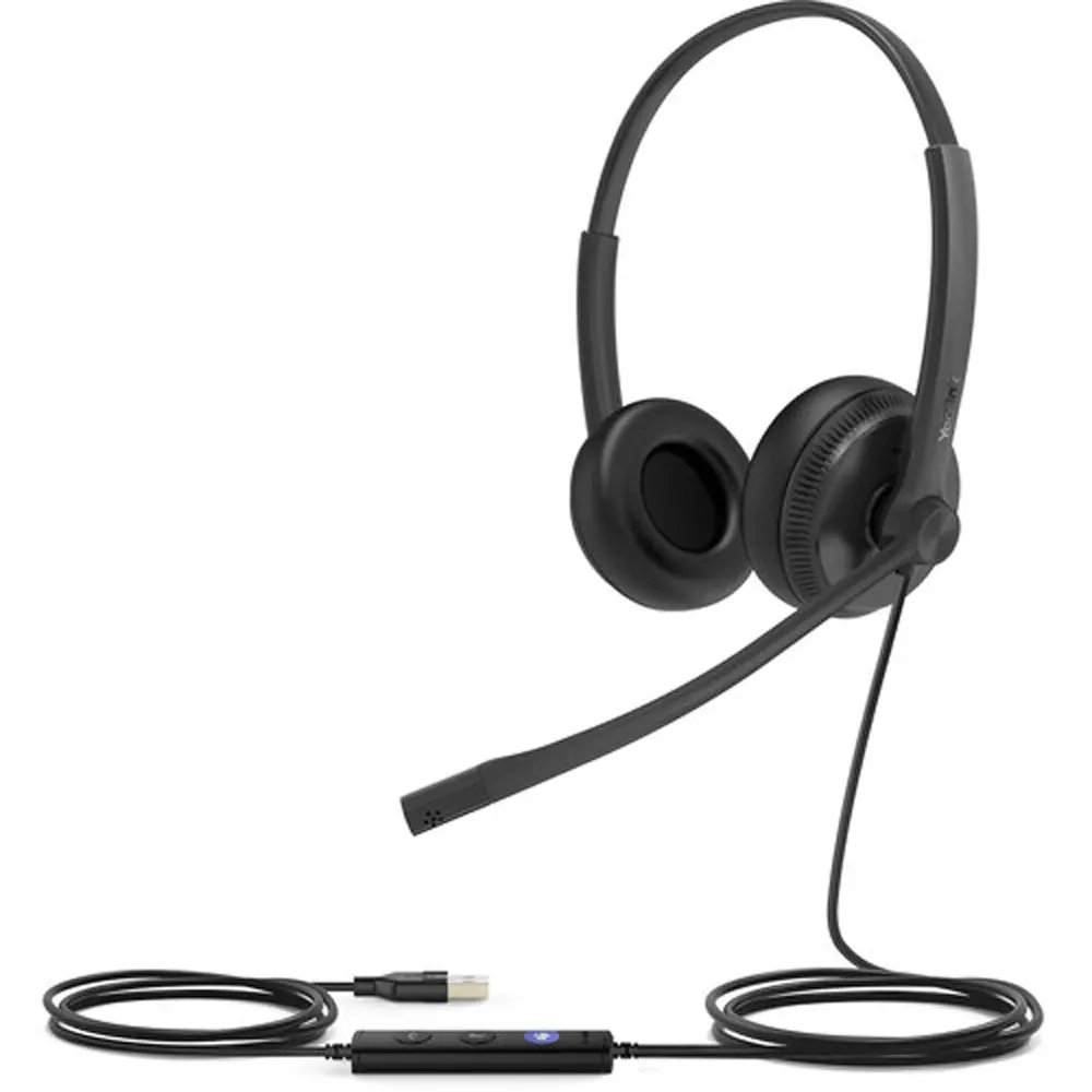 Yealink UH34 Stereo USB Headset for Microsoft Teams