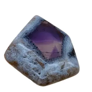 Natural Amethyst Trapiche Slice cabachon gemstone  shop crystal statement pieces