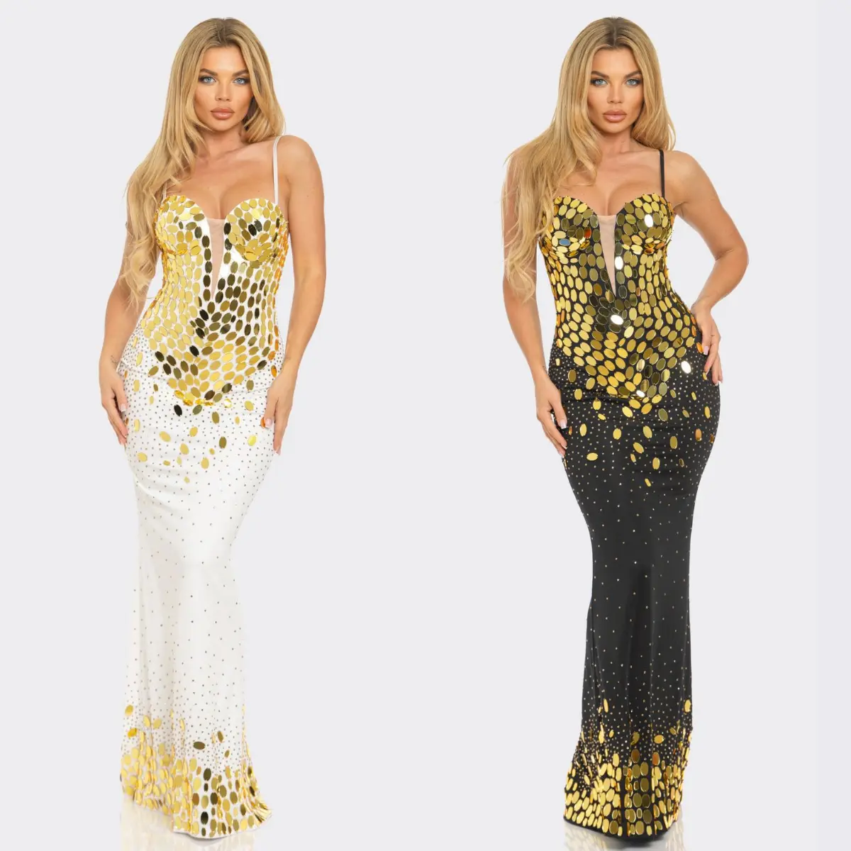 Gold Mirror Sequin Maxi Dress White Black Glam Evening Gown Formal Womenswear Wedding Guest Dresses Elegant Design Polyester Spandex Comfortable Fit - TikTok Shop Gold Mirror Sequin Maxi Dress White Black Glam Evening Gown Formal Womenswear Wedding Guest Dresses Elegant Design Polyester Spandex Comfortable Fit - TikTok Shop