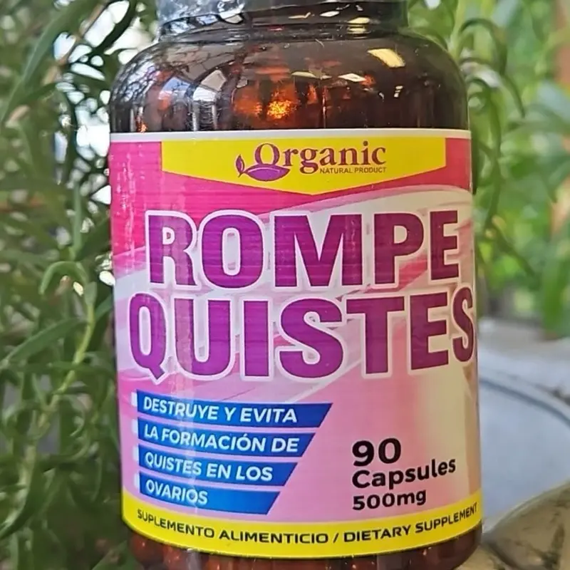 Rompe quiste…suplemento. Healthcare Dietary Supplement