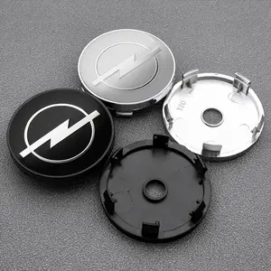 4PCS Car Wheel Stickers Center Hub Cap Car Emblem Badge Decal Stickers Accessories For Opel Astra Insignia Mokka Zafira Corsa Vectra Antara