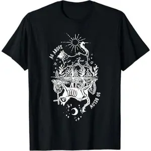 as above so below cat T-Shirt