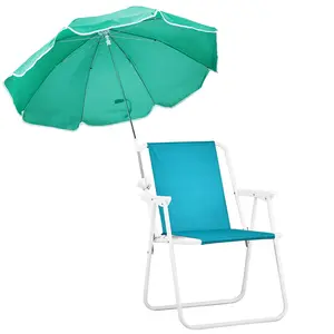 Folding Beach Chair with Umbrella for Adults, Lightweight Porable Camping Chair with 265lbs Capacity for Travel Picnic Concert & Outdoor Activities, Mint Green Enhancer Weighing Function essentials