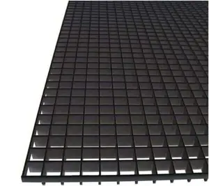 Black Plastic Eggcrate Light Diffuser | Replacement Light Cover | Thickness 3/8"| Size: 2 x 2 | Cube: 1/2" x 1/2" cubes| 2 - 30 PACKS