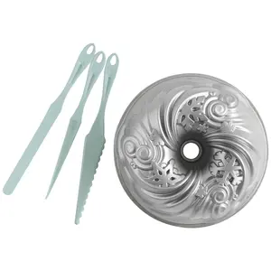 Nordic Ware Let It Snow Bundt Pan & Bundt Toolit