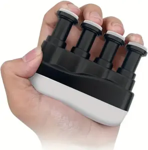 Finger Strengthener, Hand Grip Trainer for Piano, Guitar, Bass, Ukulele, Zither and More, Plastic Material, Lightweight and Portable, Improves Finger Flexibility, Strength and Flexibility