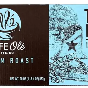 H-E-B Cafe Olé Texas Coffee Pods. 54 count box. Choose from a variety of flavors. HEB Roast Beverage Bean Caramel Cinnamon