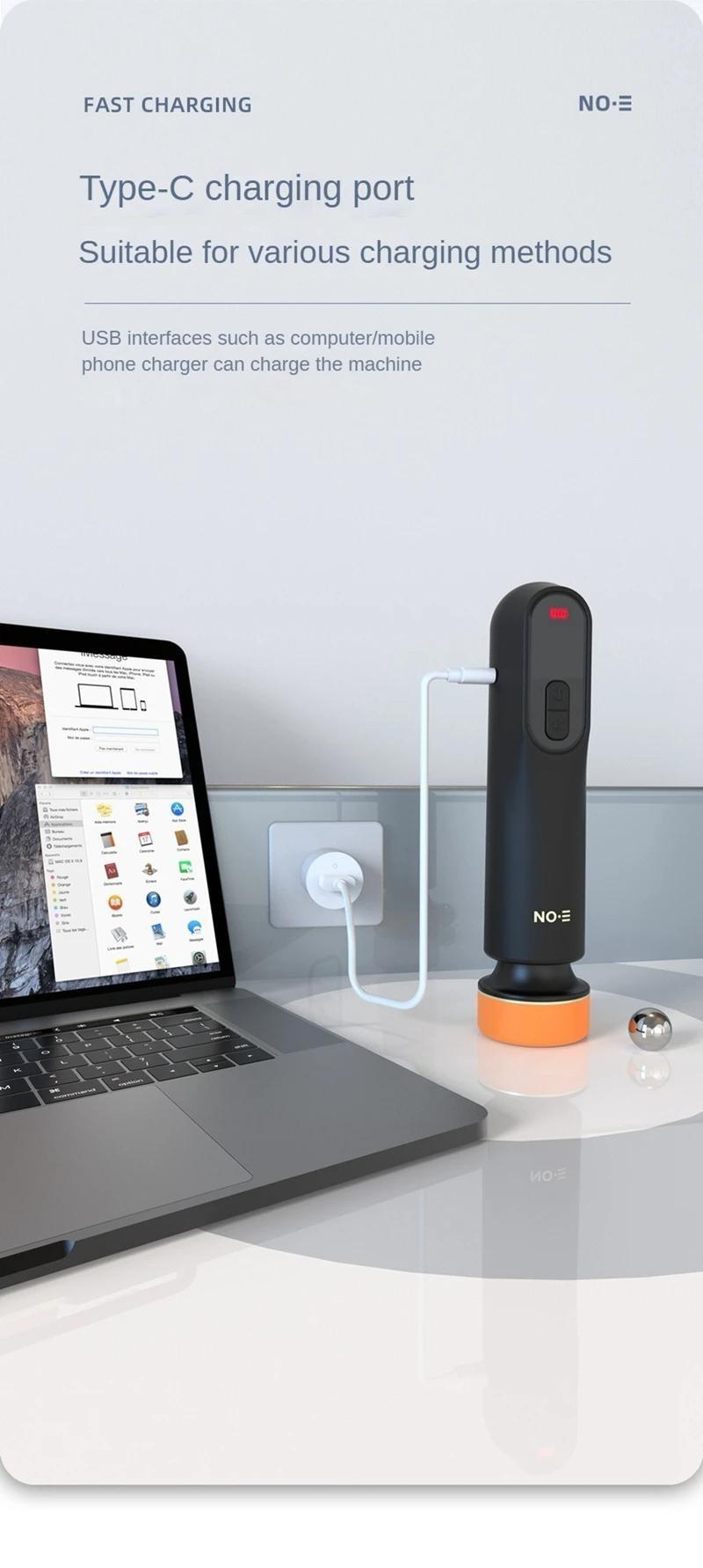 Joytutus Cordless Car Polisher, 12000RPM 3-in-1 Buffer Sander & Waxer, Paint Scratch Repair & Windshield Oil Film Removal Tool