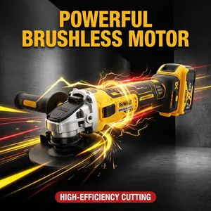 DEWALT DCG405NT 125MM 18V Cordless Brushless Angle Grinder with 9000RPM for Lithium-Ion Batteries