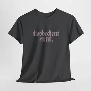 Disobedient Cnt T-shirts Womenswear Casual