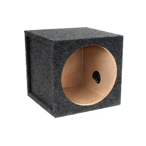 15 in Single Sealed Subwoofer Enclosure Precision CNC-Cut, Premium MDF Construction. Proudly USA Made.