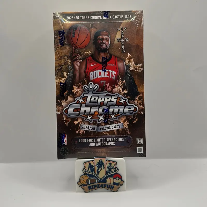 Topps Chrome NBA Cactus Jack 2025/2026 Hobby Box Pack