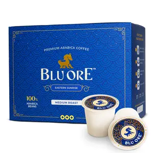 Blu Ore Premium Vietnamese Coffee Pods - Medium Roast - Recyclable Single Serve K-Cup Compatible (24 Count) - 100% Arabica Coffee, No Preservatives or Artificial Flavor