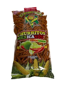 El Super Leon Churritos Mexicanos Chili & Lemon Snack Sticks – 16 oz (454 g)