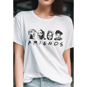 FRIENDS - Pac Snoop Biggie Graphic T-Shirt  graphic shirt, shirt style, funny teeshirt, summer tshirts, cool tshirts