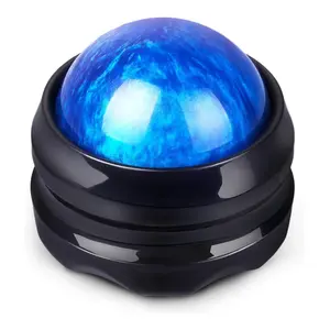 Manual Massage Roller Ball - Massager and Therapy Tool for Sore Muscles, Shoulders, Arms, Neck, Back, Feet, Body, Deep Tissue, Stiffness, Joint Pain, Stress Relief