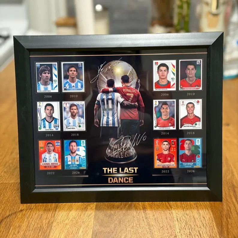 Messi  Ronaldo Last Dance 2026 | Soccer Poster Printable