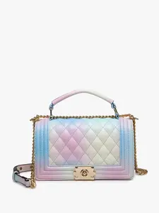 Emme Quilted Ombre Butterfly Crossbody