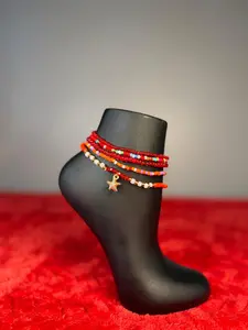 Auntie Ama’s Grace and Glory 5PC Set Anklet Collection