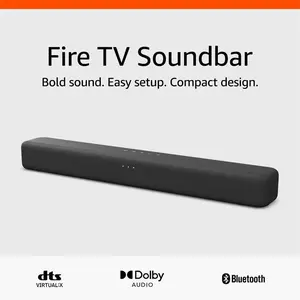 Open Box Fire TV Soundbar 2.0 Speaker (EVG487) with 1 Year Warranty