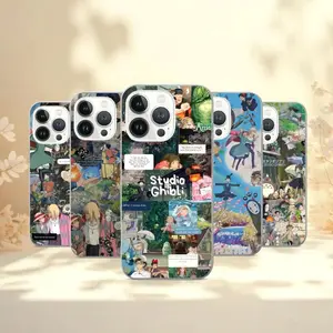 Studio Ghibli Castle Phone Case for iPhone & Samsung – Anime Aesthetic Cover, Cute Fantasy Art, Durable Protective Case