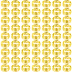 150 Pack LED Fairy Lights Colored Battery Operated String 3 Speed Modes 7 ft 20 LED Wedding Decoration Waterproof Wire Twinkle Light for DIY Jar Bedroom Supplies (Warm White)