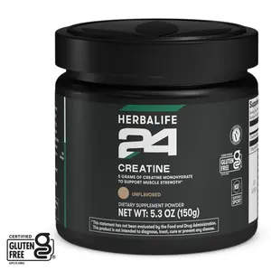 Herbalife24 Creatine Monohydrate Powder 5.3 oz Unflavored Strength & Performance Support Supplement