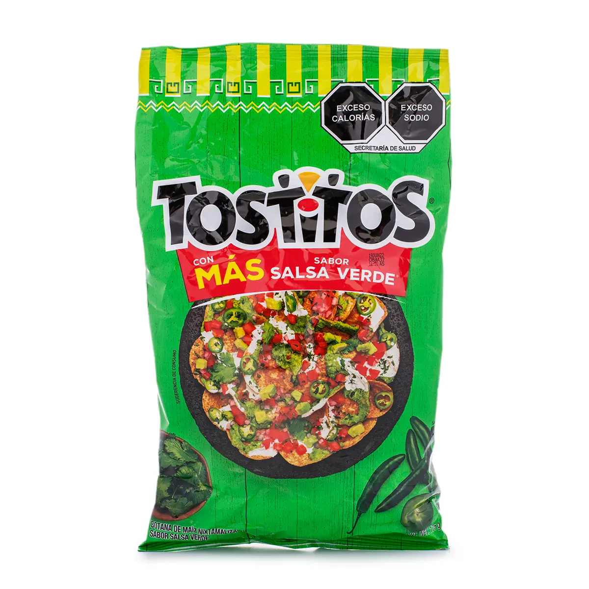 Sabritas Tostitos Salsa Verde Tortilla Chips 175 g Sabritas Tostitos Salsa Verde Tortilla Chips 175 g