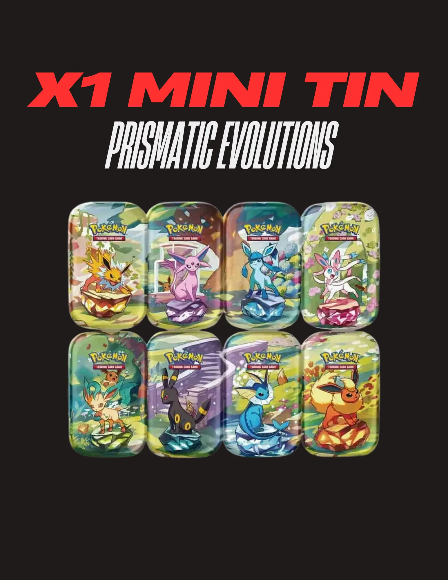 POKEMON PRISMATIC MINI TIN ( 2 PACKS ) - TikTok Shop