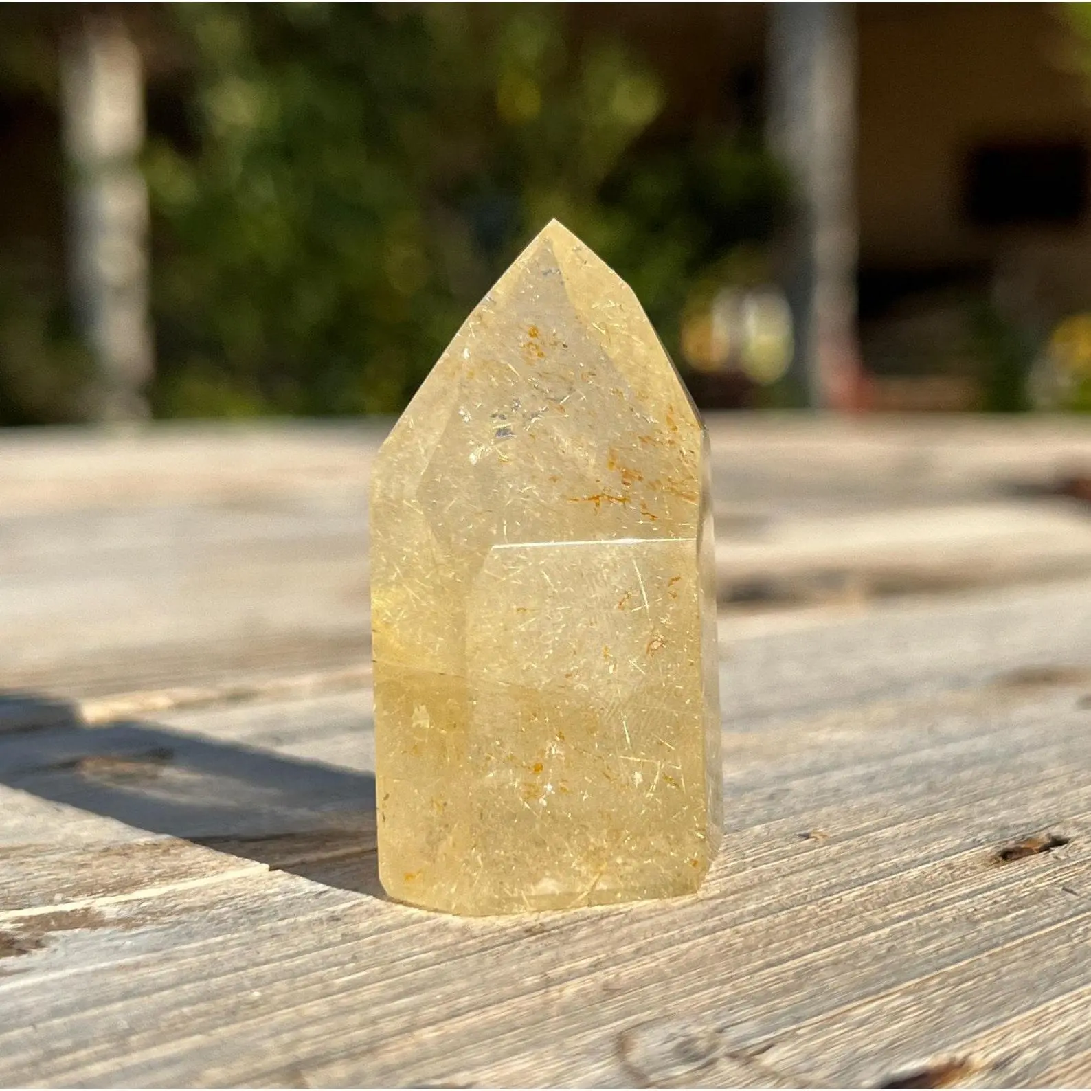 Golden Rutile Quartz