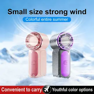 MSHUKCOE 2026 Summer Essential New X688 Handheld Fan, 15000RPM High Speed Turbo Fan with Digital Display, Lightweight Portable Mini Fan, Rechargeable for Outdoor Travel Office Fast Cooling summerwins