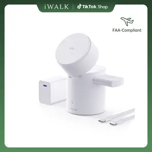 Summervibesi WALK 3-in-1 Wireless Charger Stand for Mobile, Smartphone - 15W Fast Charging, Auto Turn Technology, Strong Magnetic Lock, Adjustable Viewing, 120W USB-C Adapter, 5ft Type-C Portable Cable Cellphone Electronic summerwins,summerwins