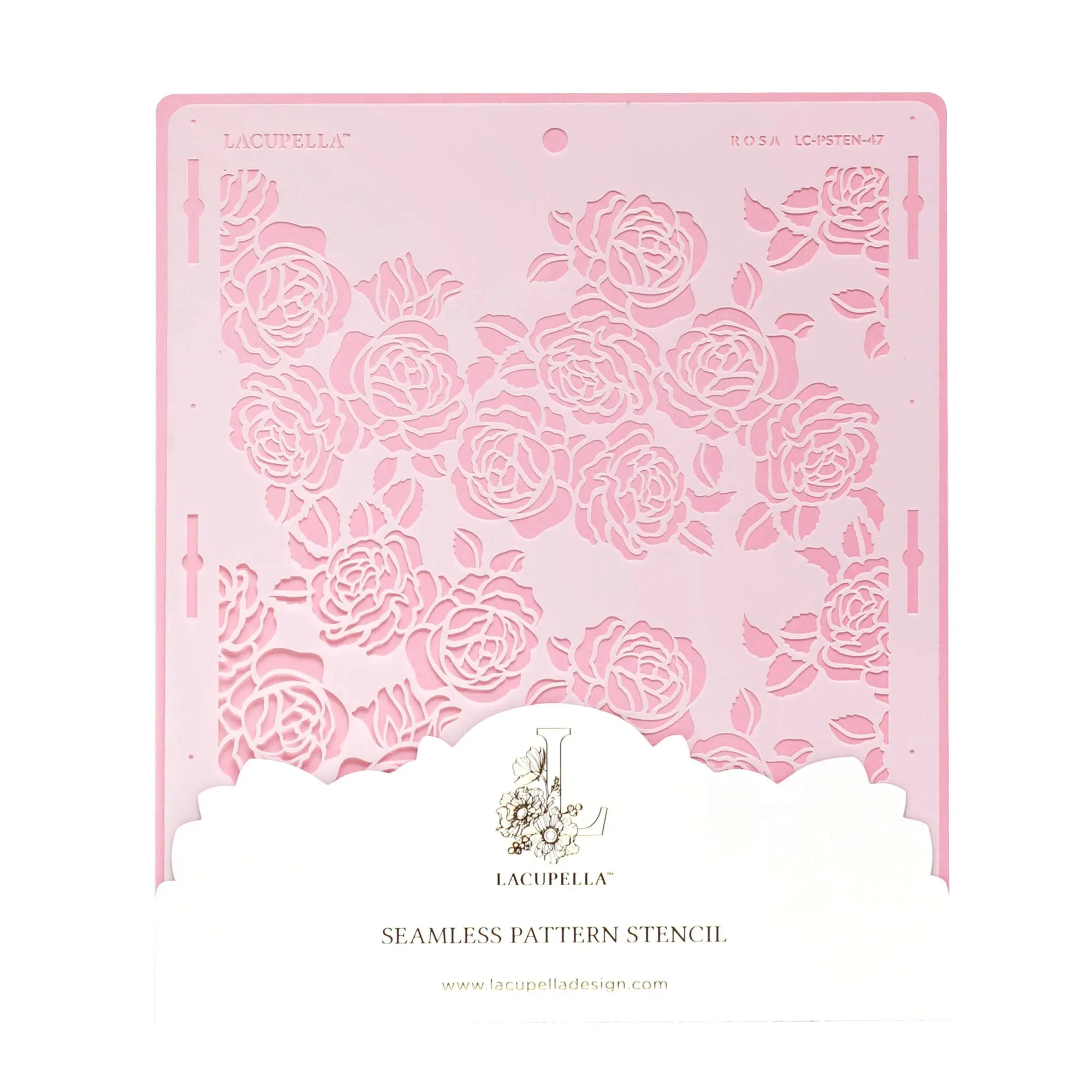 ROSA Rose Cake Stencil
