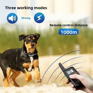 Remote control dog training device, voice-activated bark stopper, dog training device, dog supplies, electronic dog training collar