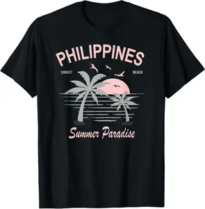 100%cotton Filipino Shirt Philippines T-shirt Men Women Pinoy Gift T-Shirt Menswear Top